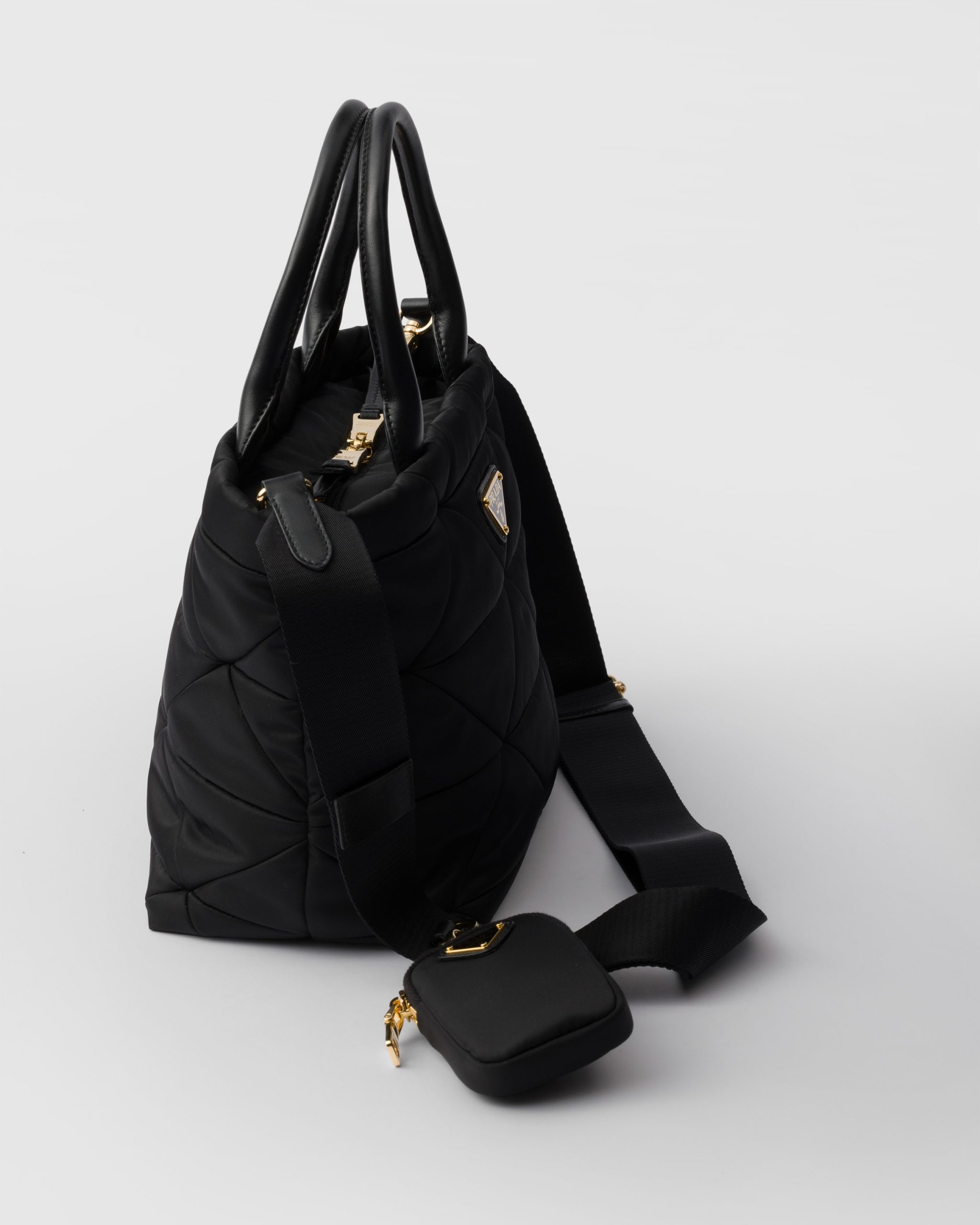 Prada Small padded Re-Nylon tote - Image 5